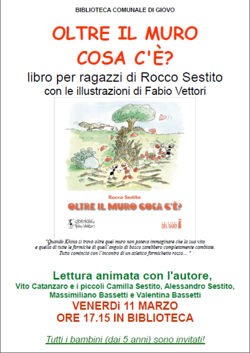 Oltre il muro cosa c'è? a Giovo (TN)