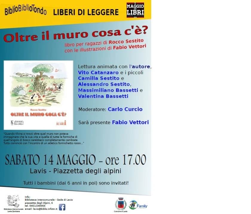 Oltre il muro cosa c'è? a Lavis (TN)