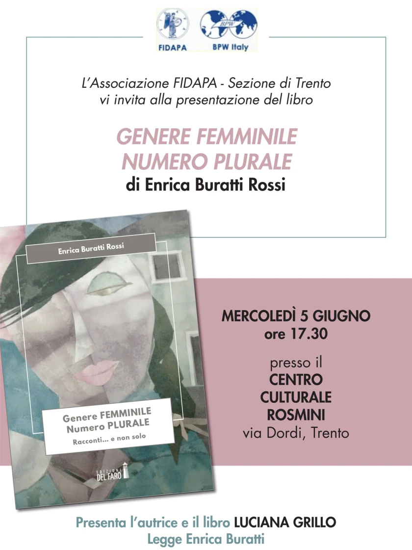 Presentazione di "Genere femminile numero plurale" di ENRICA BURATTI