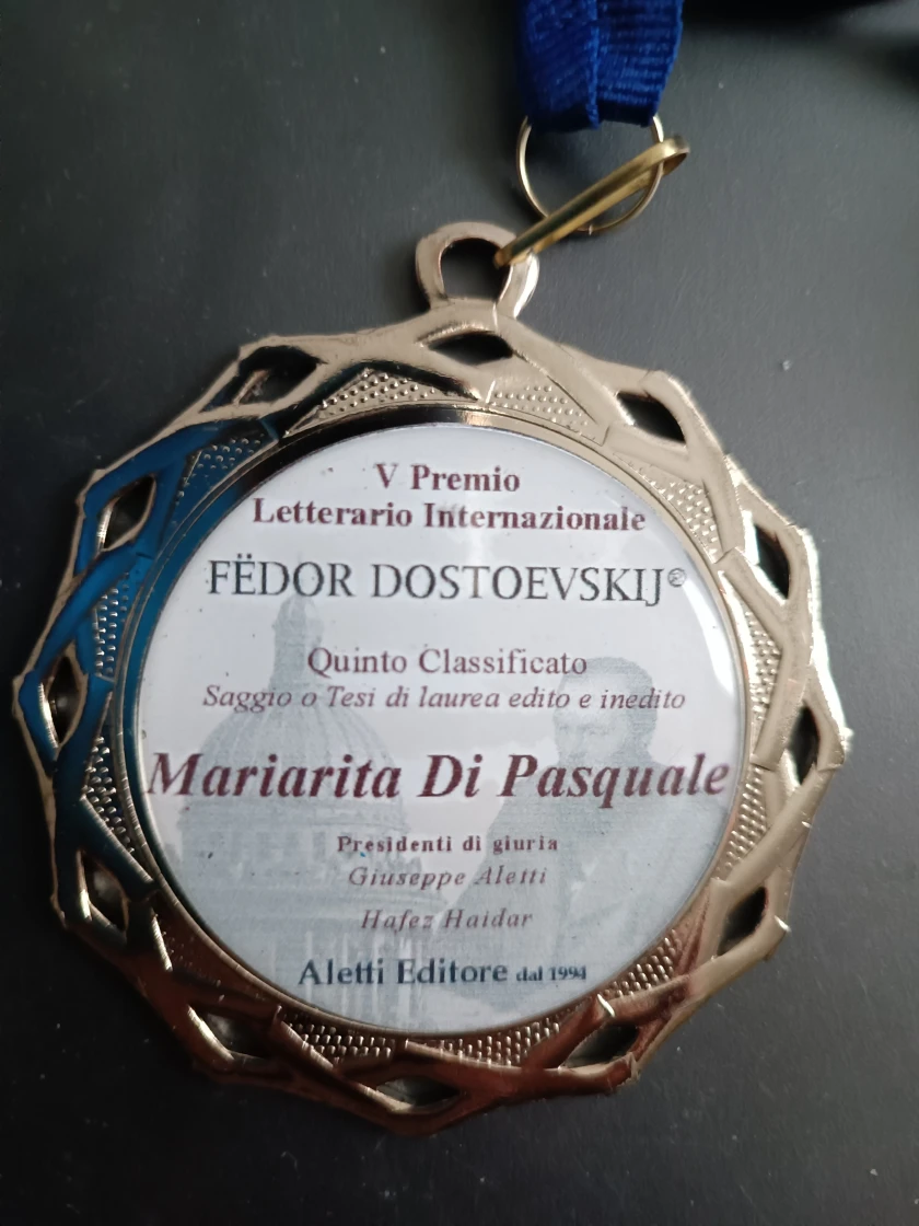 Premio Dostoevskij per "Il cibo d'amore"
