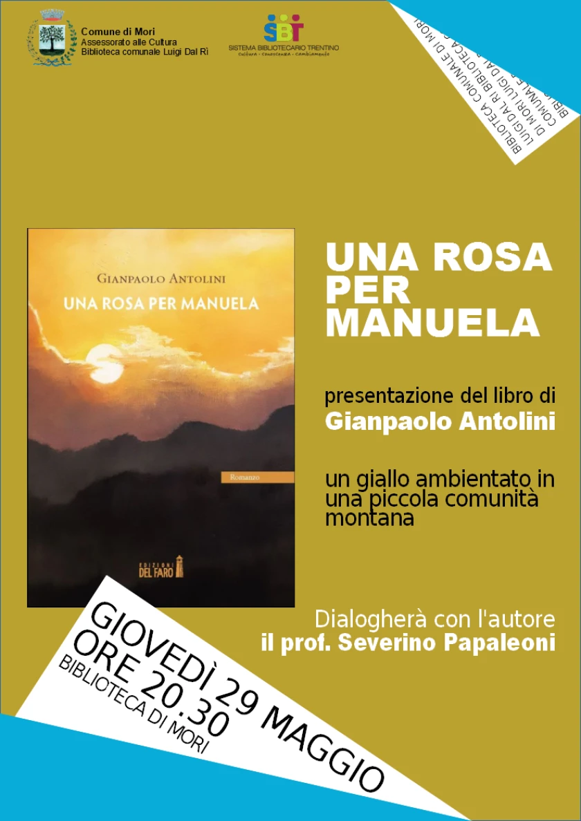 "Una rosa per Manuela" a Mori (TN)