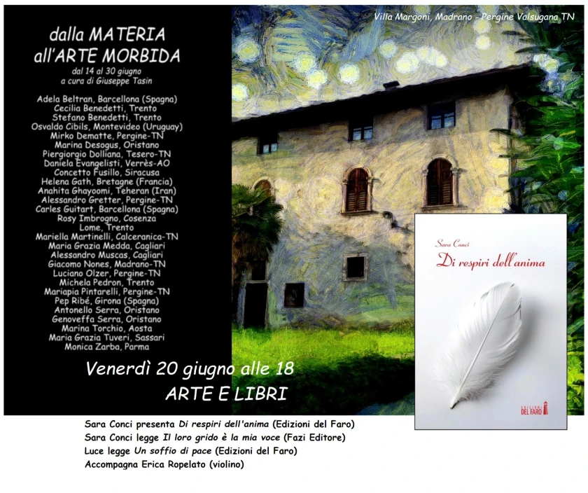 Sara Conci presenta "Di respiri dell'anima" a Madrano di Pergine