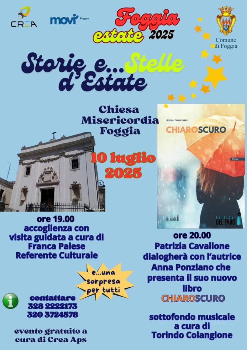 Presentazione del libro "Chiaroscuro" a Foggia