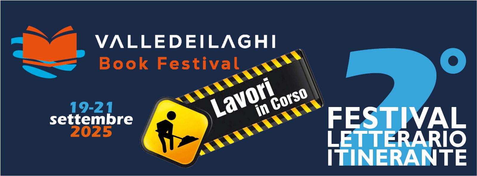 Stiamo lavorando per la nuova edizione del Valle dei Laghi Book Festival