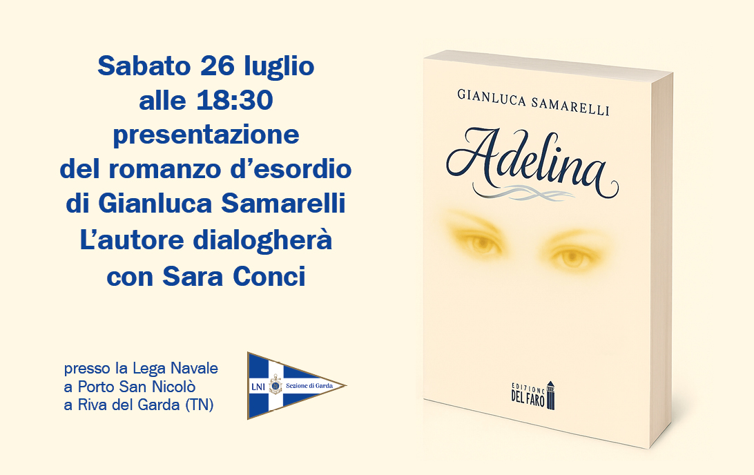 Aperitivo letterario con Gianluca Samarelli e il suo "Adelina"
