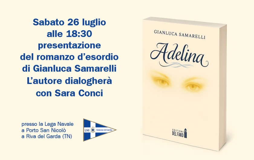 Aperitivo letterario con Gianluca Samarelli e il suo "Adelina"
