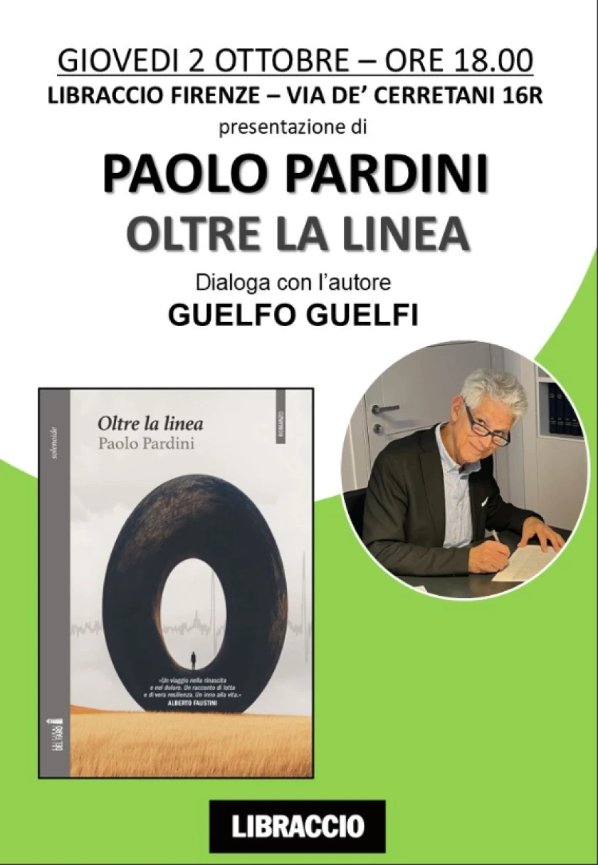 "Oltre la linea" al Libraccio di Firenze