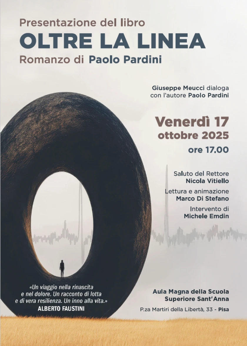 "Oltre la Linea" alla Scuola Superiore Sant'Anna di Pisa