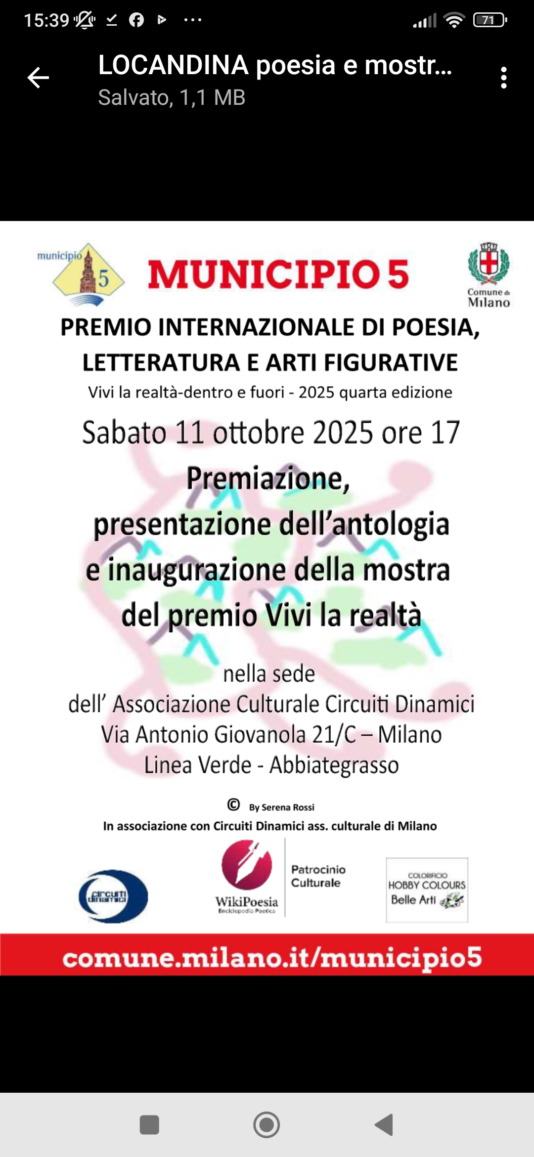 "Orizzonti" riceve un Premio di Merito