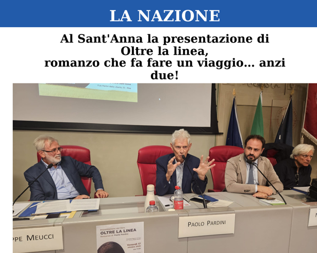 Presentazione del libro di Paolo Pardini a Pisa