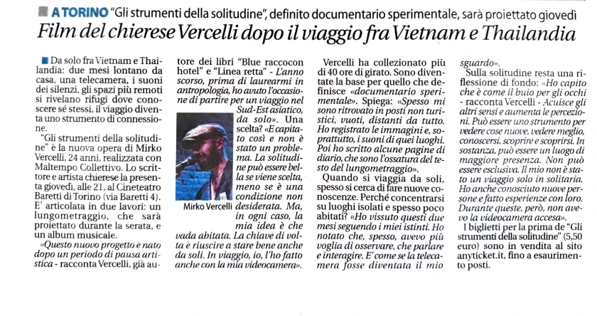 Segnalazione Corriere di Chieri