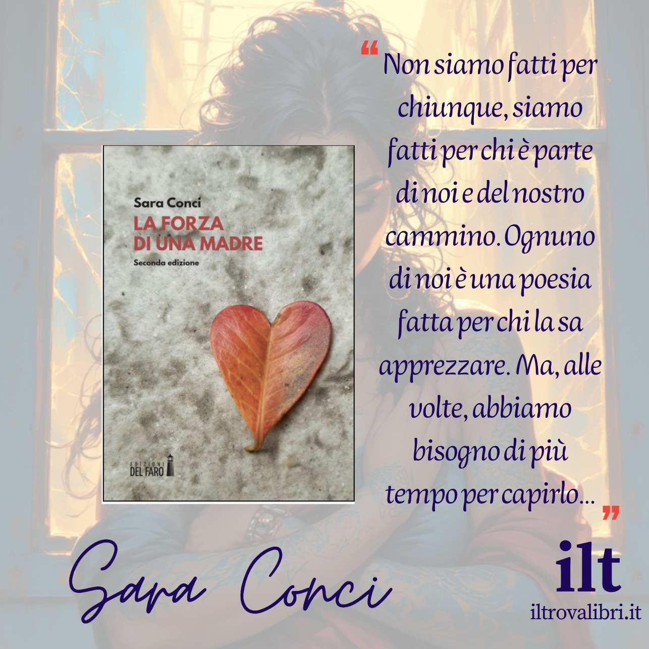 La forza di una madre, l'intervista su Il trovalibri (di Massimo De Muro)