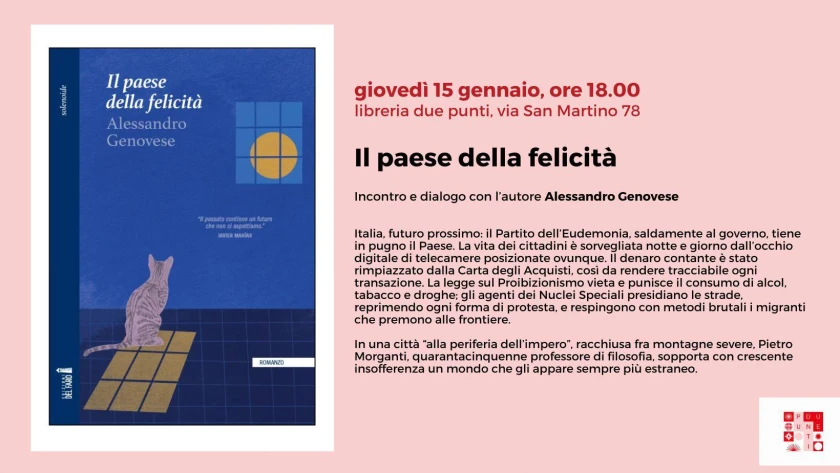 "Il Paese della felicità" alla libreria duepunti di Trento