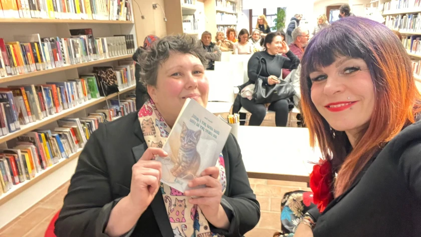 "Una casa per i gatti,un cuore per la vita" di Marta Sala, prima tappa Trentina alla Biblioteca B. Emmert di Arco