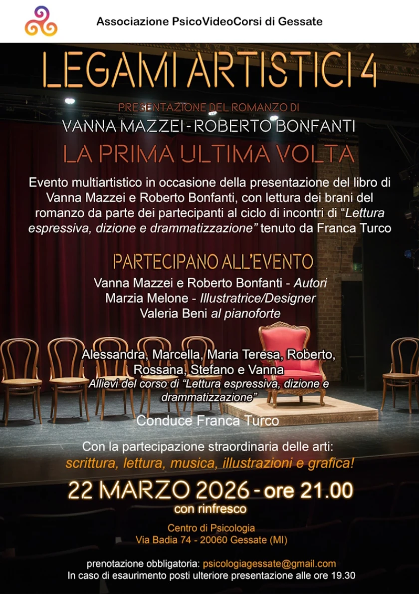 "La prima ultima volta" e "Legami Artistici 4" a Gessate (MI)