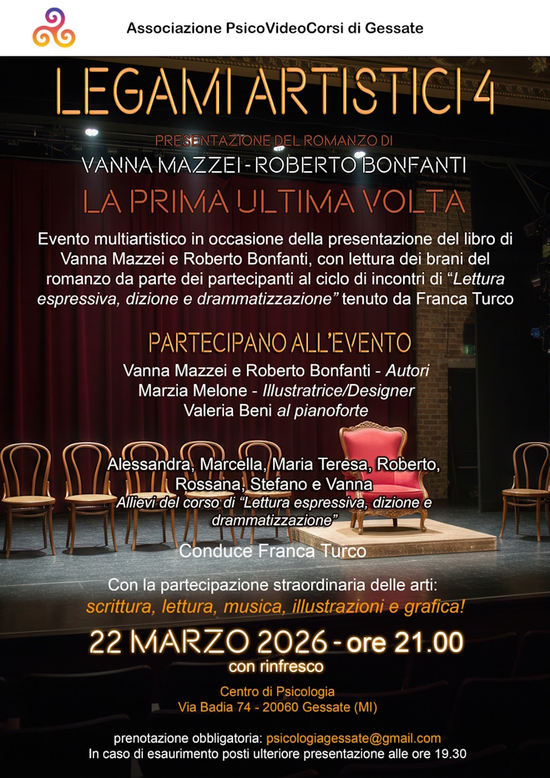 "La prima ultima volta" e "Legami Artistici 4" a Gessate (MI)