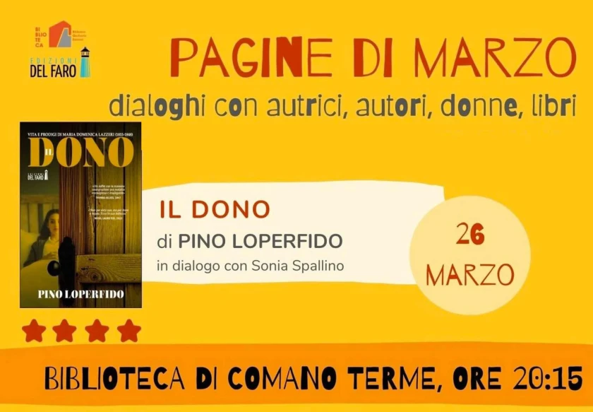 Tre incontri in collaborazione con la Biblioteca delle Giudicarie Esteriori a Comano Terme (TN)