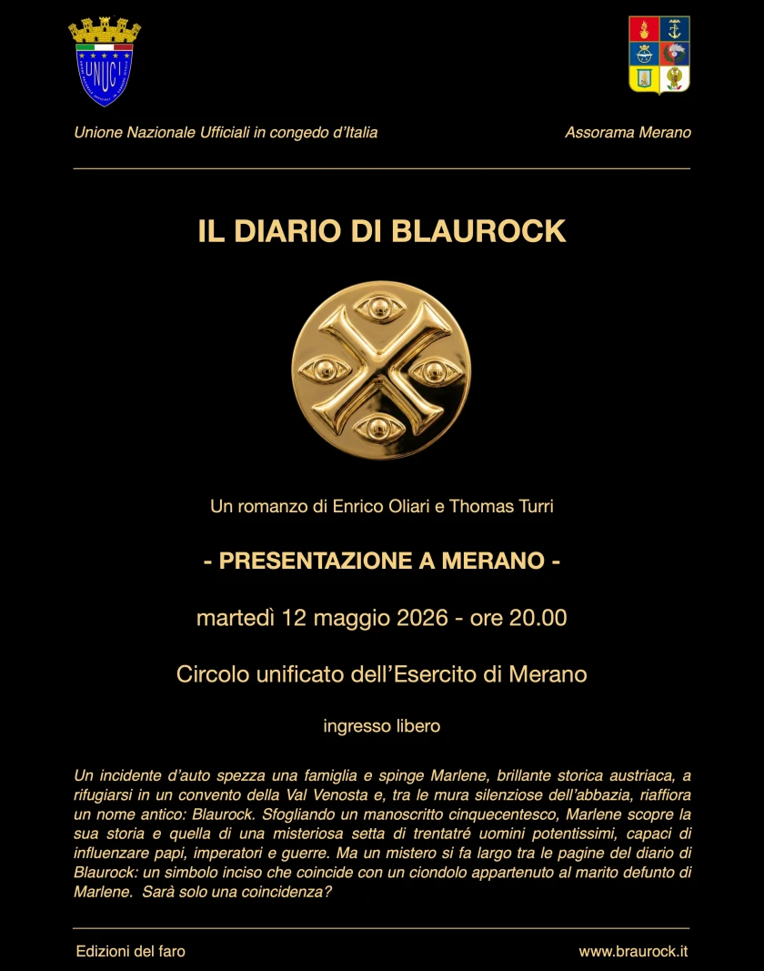 “Il diario di Blaurock” a Merano