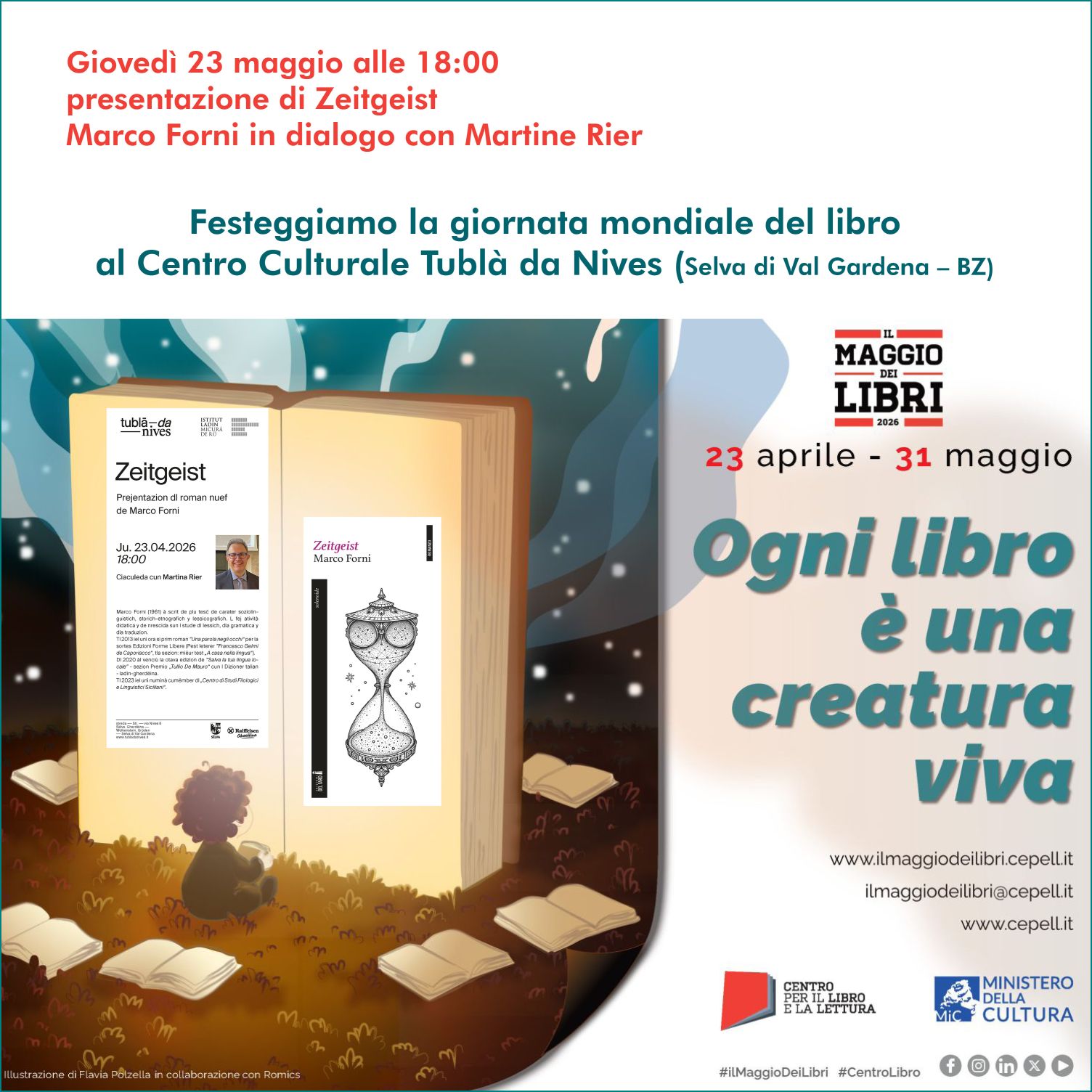 Zeitgeist viene presentato a Selva di Val Gardena (BZ)