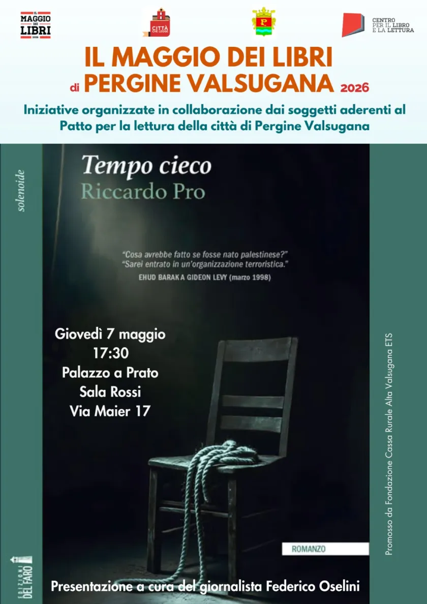 "Tempo cieco" di Riccardo Pro presso la Fondazione Cassa Rurale Alta Valsugana, a Pergine Valsugana (TN)