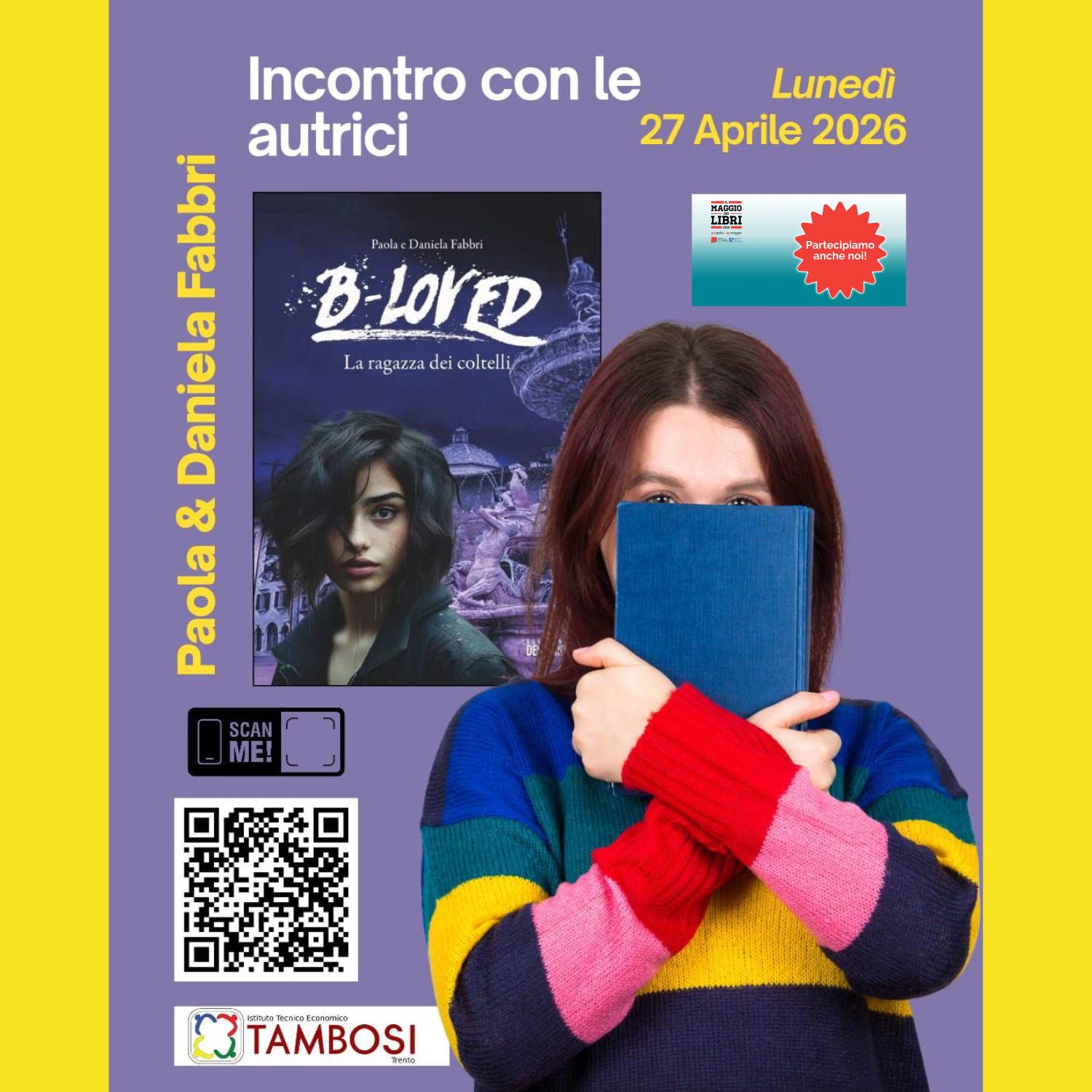 B-loved: se na e parla con i ragazzi dell'Istituto Tambosi di Trento