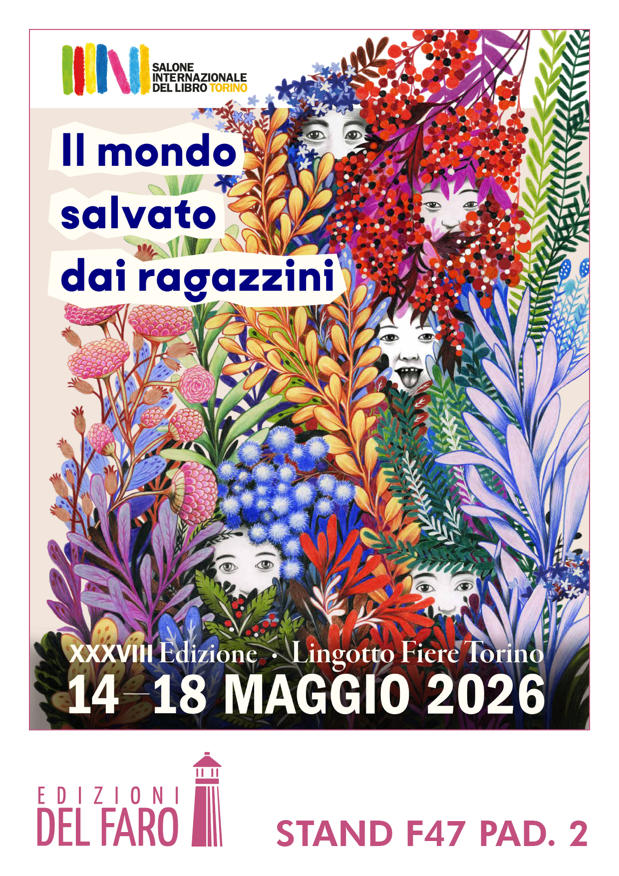 Edizioni del faro al Salone del libro di Torino