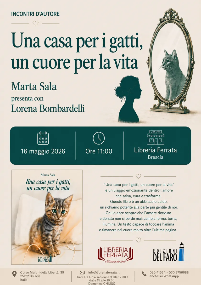 Tra emozioni, cura e rinascita con Marta Sala alla Libreria Ferrata