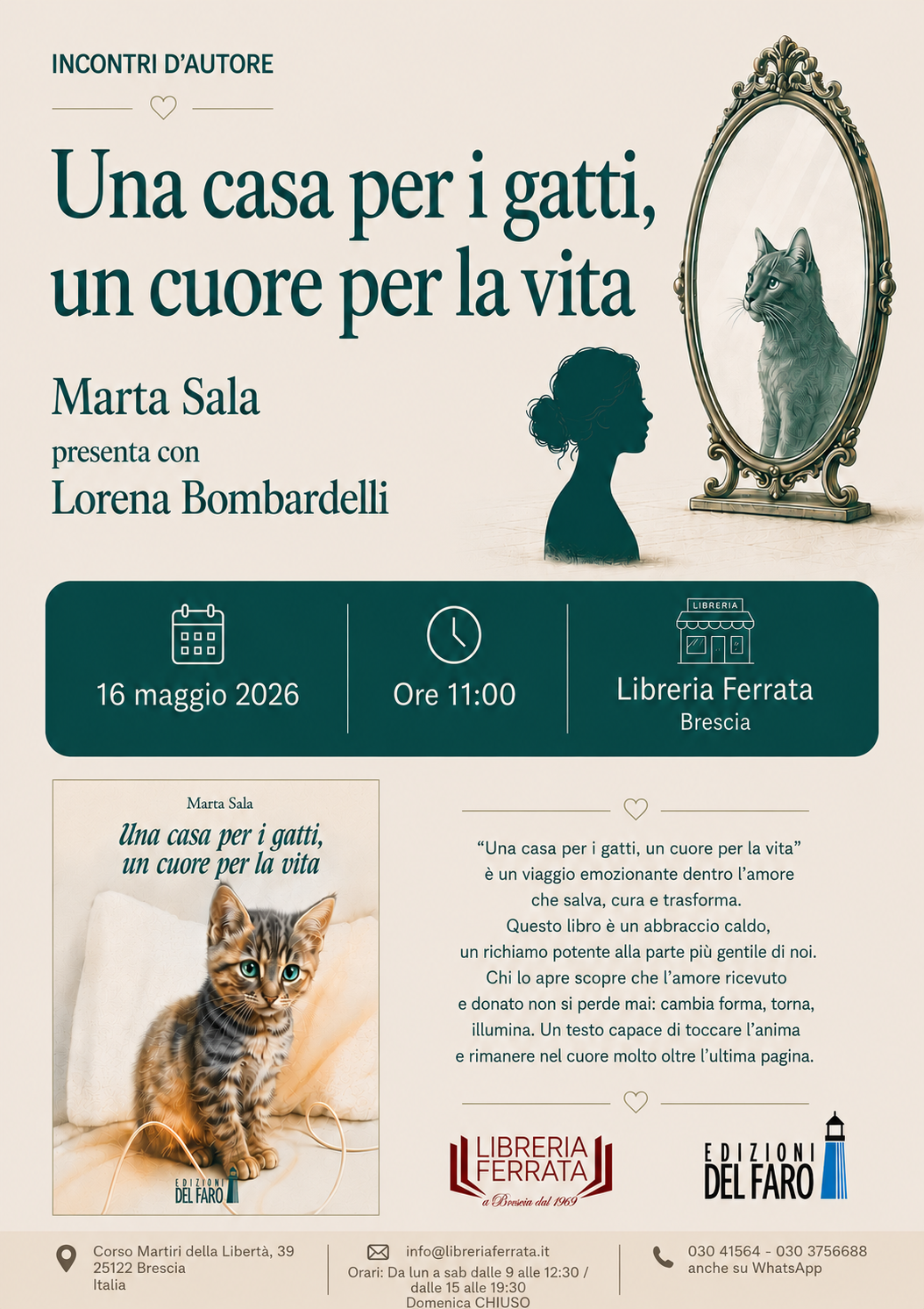 Tra emozioni, cura e rinascita con Marta Sala alla Libreria Ferrata