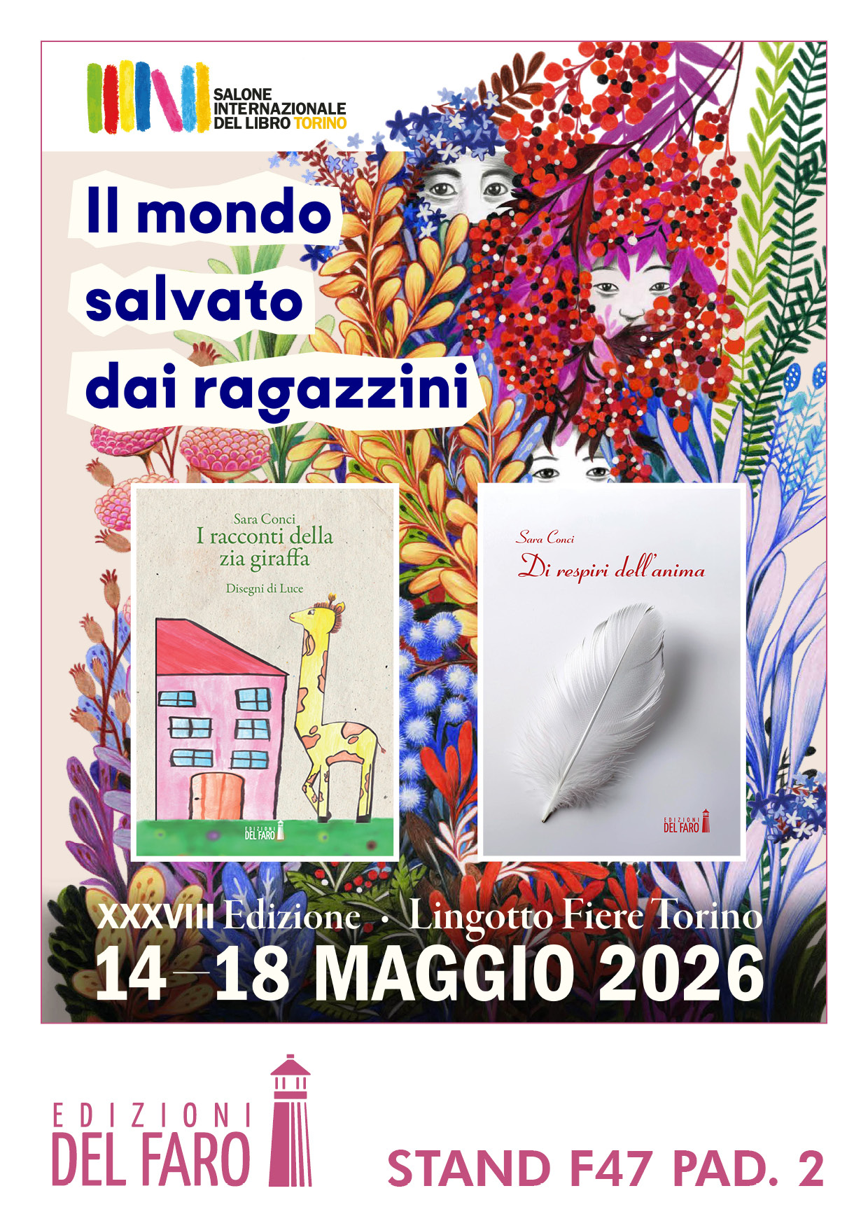 I libri di Sara Conci al Salone del libro di Torino