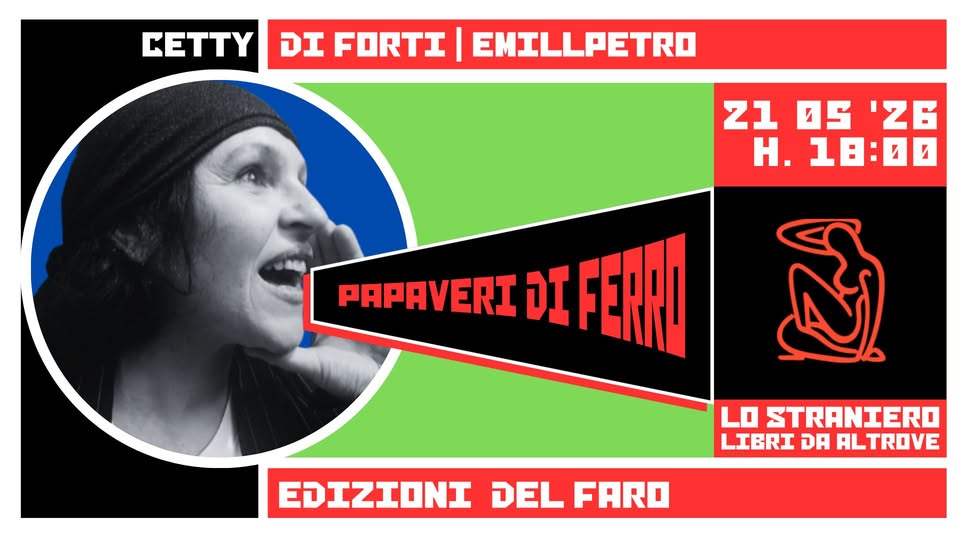 Cetty Di Forti alla libreria Lo straniero di Torino