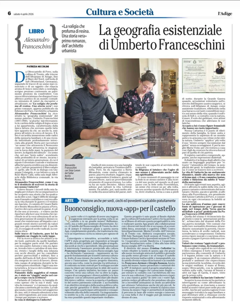 "La geografia esistenziale di Umberto Franceschini" di Patrizia Niccolini