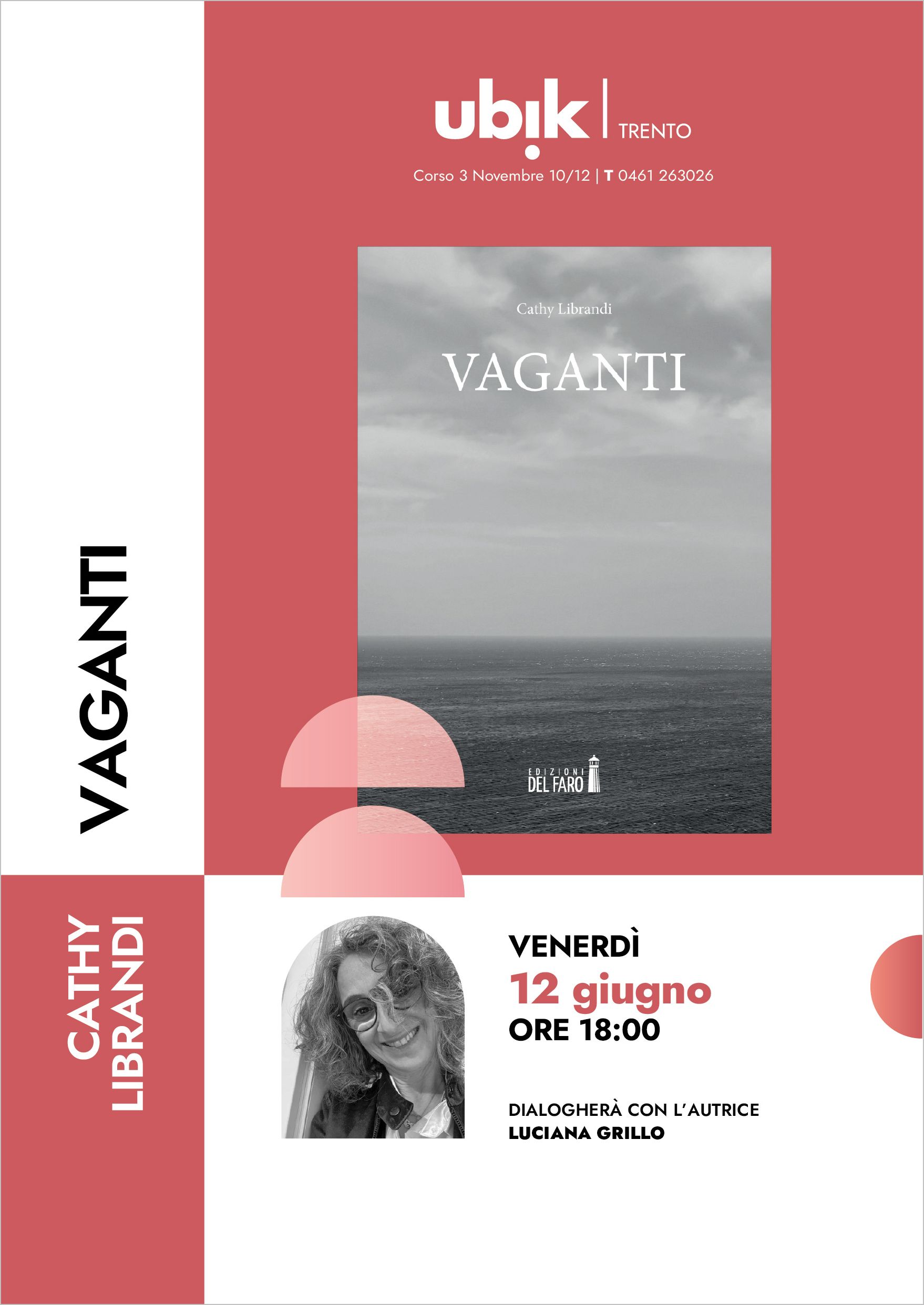 "Vaganti" arriva alla Ubik di Trento