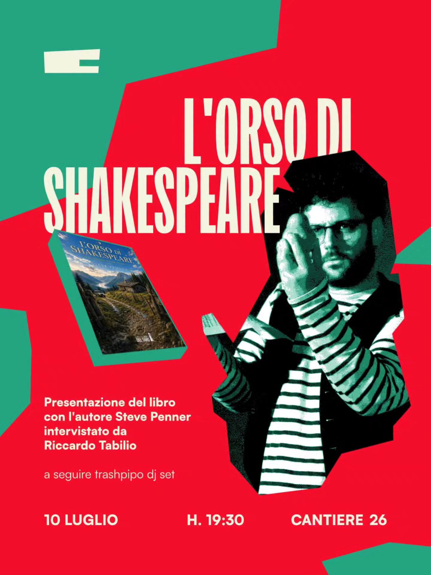 L'orso di Shakespeare al cantiere 26 di Arco (TN)