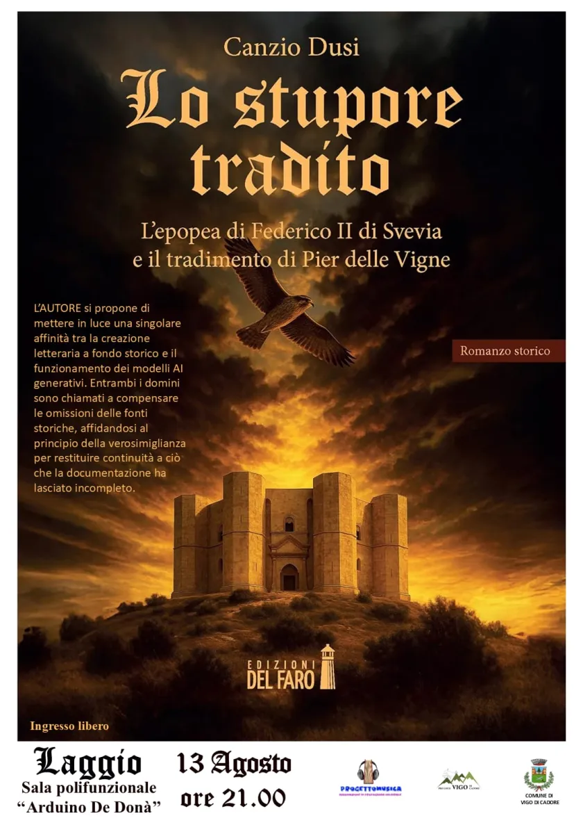 Presentazione Lo Stupore Tradito arrivano sulle Dolomiti Bellunesi