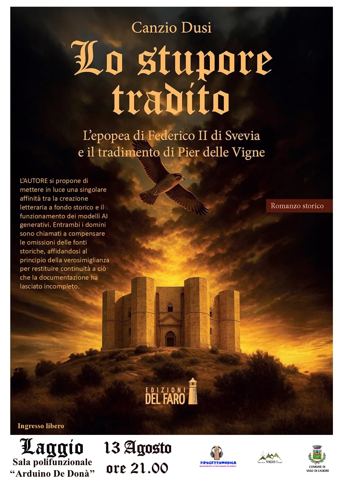 Presentazione Lo Stupore Tradito arrivano sulle Dolomiti Bellunesi