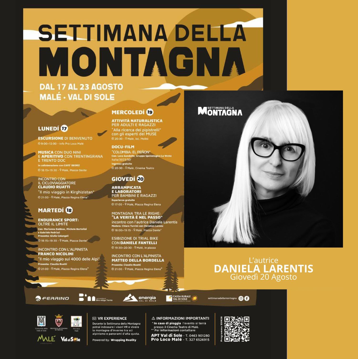 Settimana della Montagna - Malé - Val di Sole - presentazione de "La verità è nel passo"