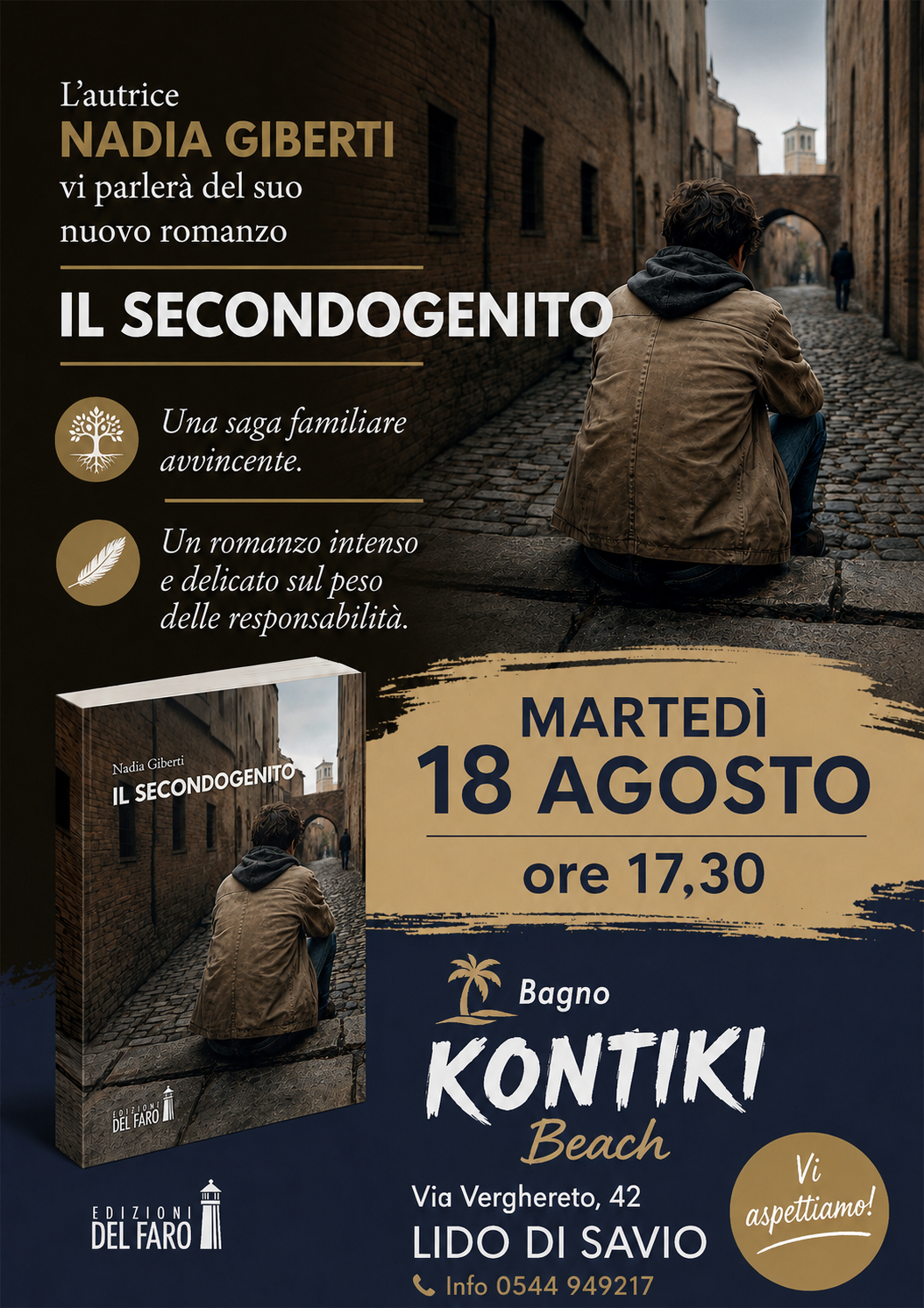 Nadia Giberti al Kontiki, Lido di Savio (RA)