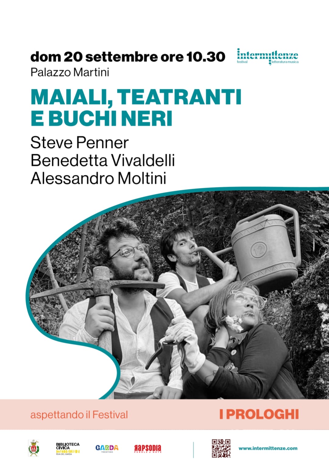 Maiali, teatranti e buchi neri di Steve Penner