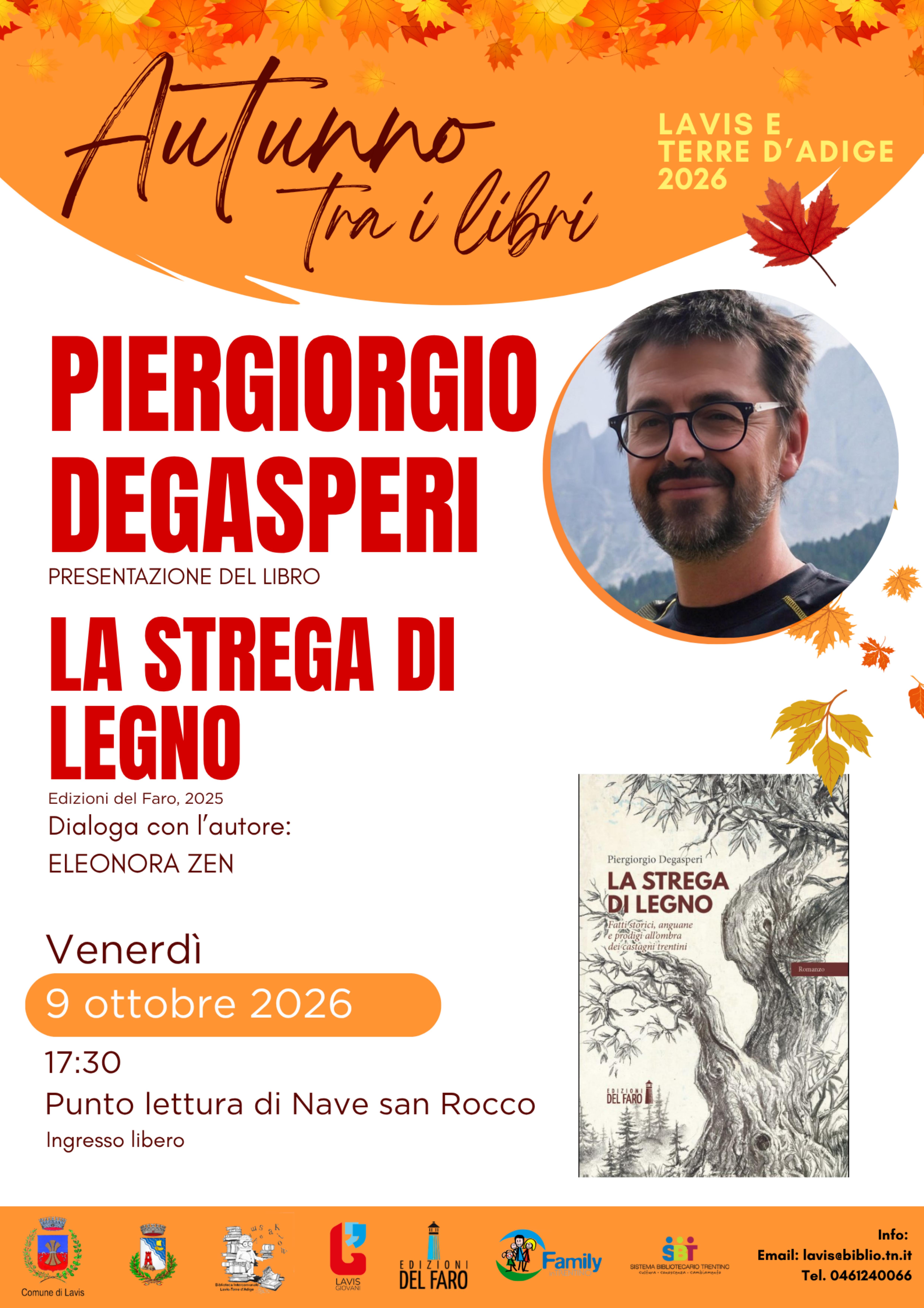 Presentazione libro "La strega di legno"