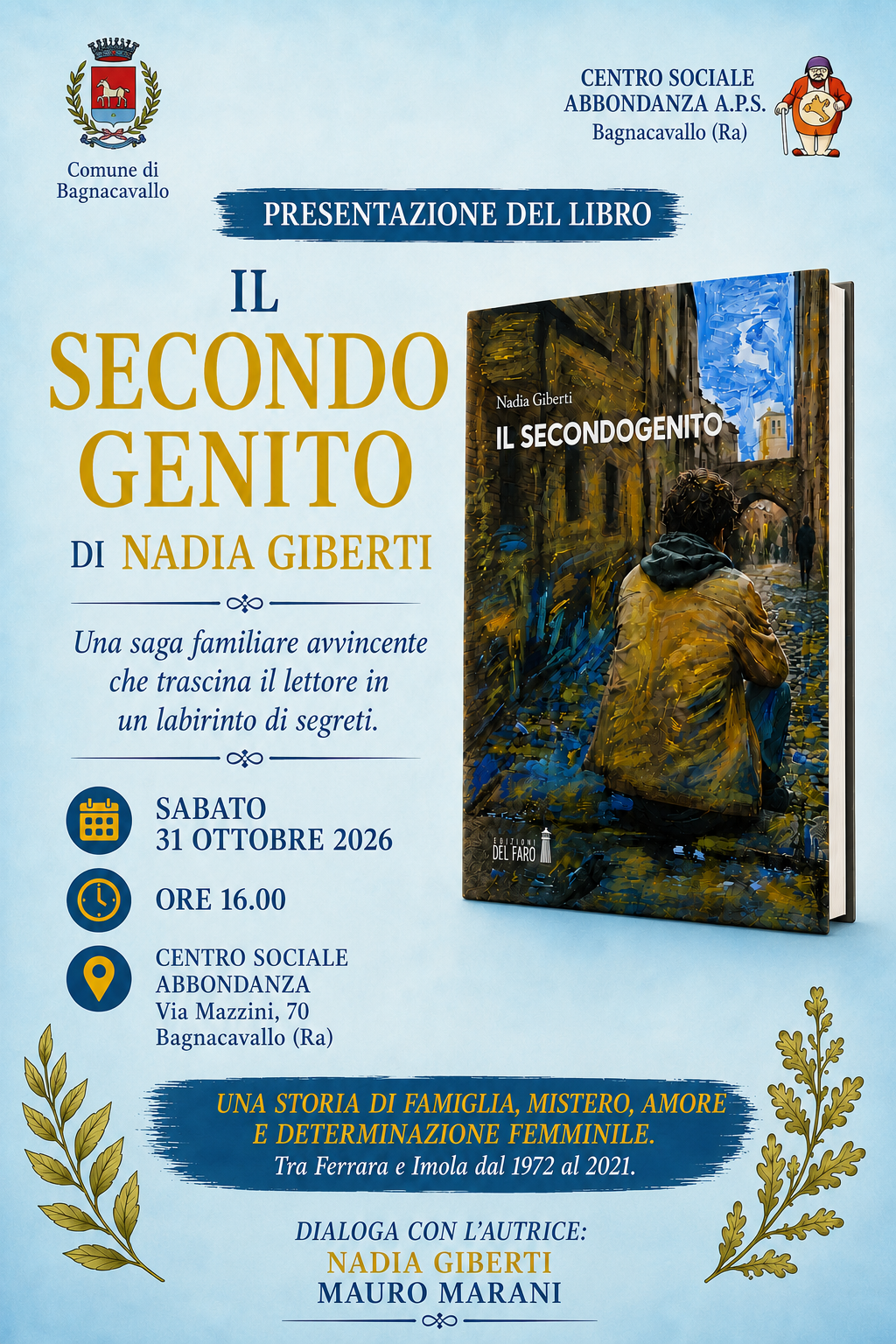 "Il Secondogenito" a Bagnacavallo (RA)
