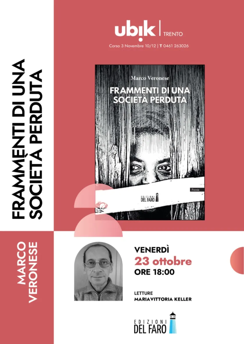 Marco Veronese alla Libreria Ubik Trento