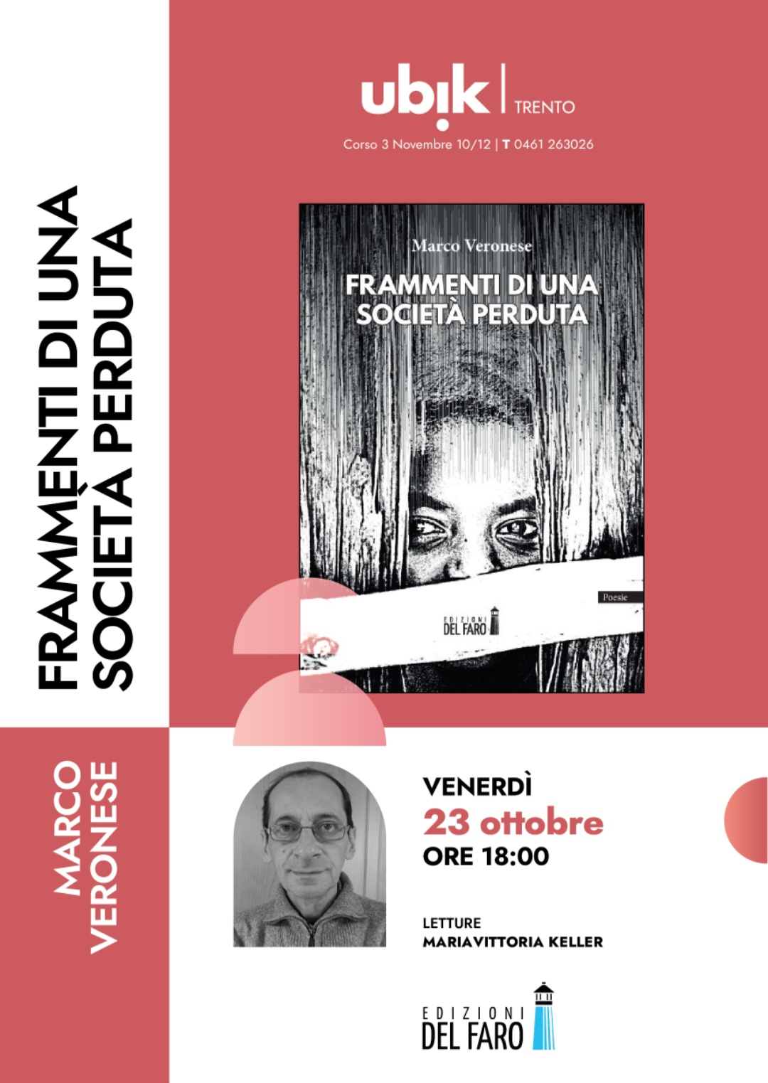 Marco Veronese alla Libreria Ubik Trento