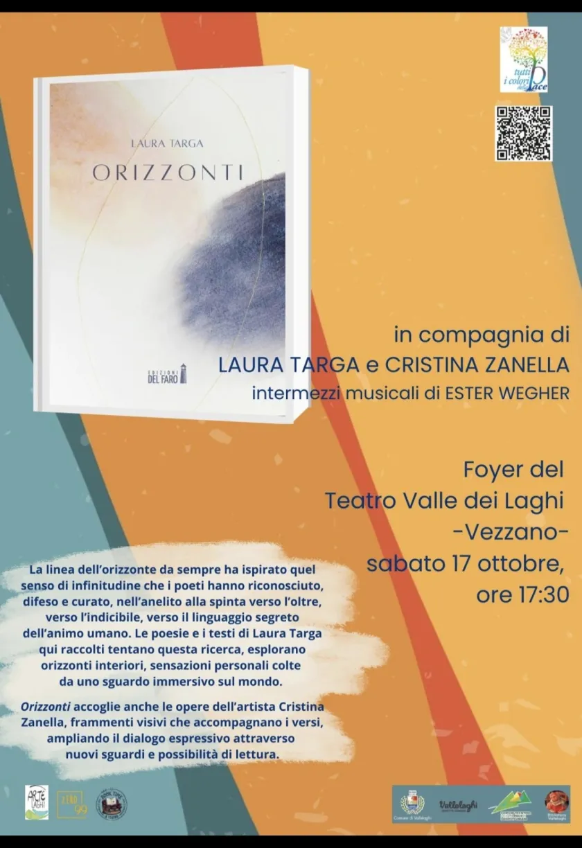 Presentazione del libro "Orizzonti" a "Tutti i colori della pace"